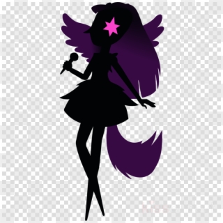 Rainbow Rocks Silhouette Clipart Twilight Sparkle Rainbow - Mmd Model Boy Download - Png Download