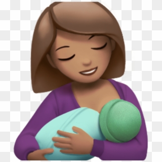 Share Using Facebook - Breastfeeding Mom Emoji Clipart