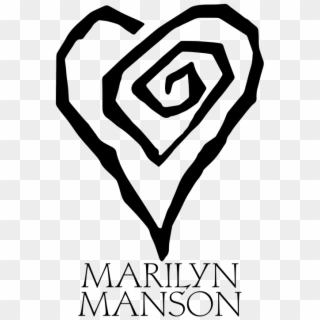 Marilyn Manson Logo, Tumblr - Marilyn Manson Eat Me Drink Me Heart Clipart