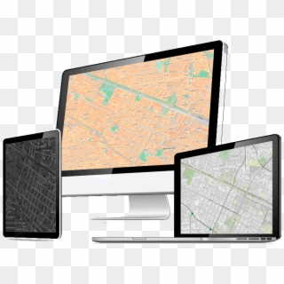 Let Us Help Your Business Embrace A Location Aware - Flat Panel Display Clipart