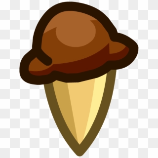 User Blog Cartoon Party Hat Mall Club - Chocolate Ice Cream Icon Clipart