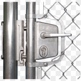 Chain-link Tension Bar Adapter - Latch Clipart