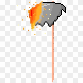 Doom's Fiery Battleaxe Clipart