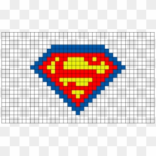 #superman #hero #superhero #dccomics #8bit Minecraft - Pixel Art Logo Google Clipart
