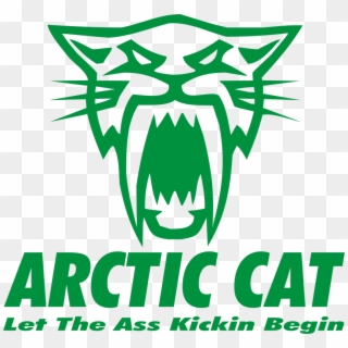 Arctic Cat Let The Ass Kickin Begin Clipart