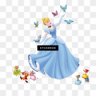 Clip Art Cinderella Mice , Png Download - Clipart Cinderella Transparent Background