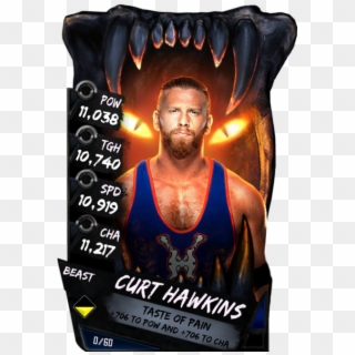 Curthawkins S5 24 Shattered Christmas - Enzo Amore Wwe Supercard Clipart