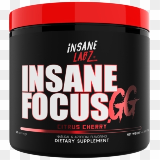 Insane Labz Insane Focus - Bodybuilding Supplement Clipart