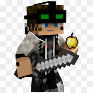 I Will Make A 3 Minecraft Skin Renders In C4d And Send - Minecraft Skin Render Png Clipart