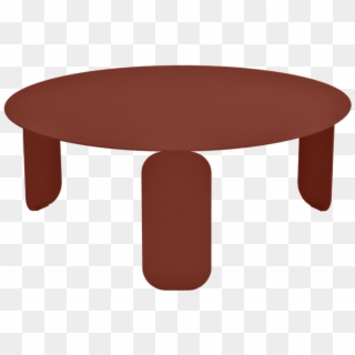 Table Basse Ø 80 Cm Bebop Ocre Rouge - Coffee Table Clipart