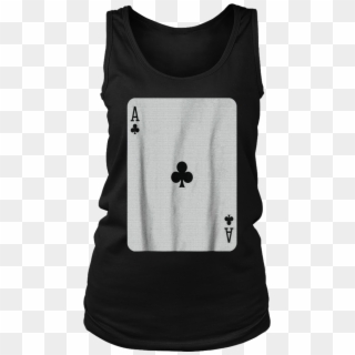 Ace Of Clubs T Shirt Poker Pro Luck Player Winner Costume - T-shirt Clipart