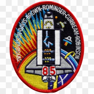 Sts-85 Nasa Patch, Space Launch, Velcro Patches, Kennedy - Emblem Clipart