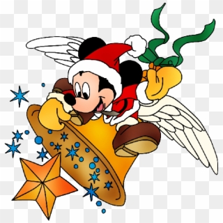Mickey Mouse Xmas Clip Art Images - Disney World Christmas Clipart - Png Download