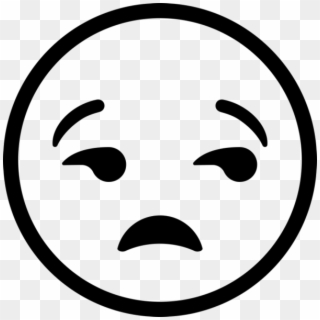 Smirk Emoji Png Black And White Clipart