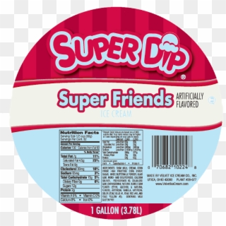 Superfriendsgallon - Label Clipart