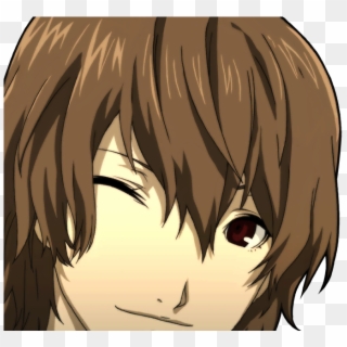 Captain Baal Fucked Around With This Message At Apr - Persona 5 Akechi Winking Clipart