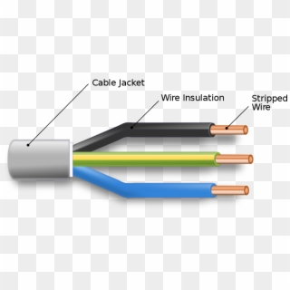 Structure Of Electrical Cable Clipart