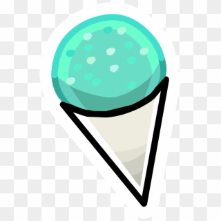 Snow Cone Clipart - Club Penguin Snow Cone Pin - Png Download