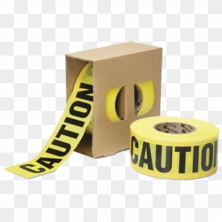 Caution Barricade Tape 3" Clipart