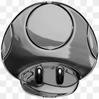 Custom Mario Mushroom Png , Png Download - Metal Mario Power Up Clipart