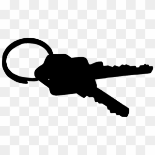 Key Keychain House Keys - Transparent Background Transparent Key Png Clipart