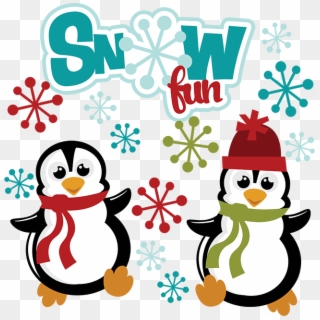 Svg Royalty Free Library Fun Clipart - Winter Fun Clip Art - Png Download