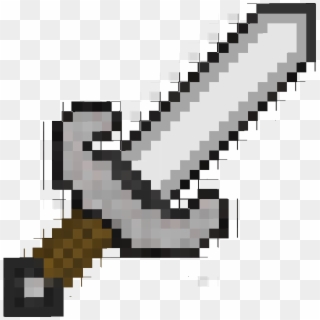 Minecraft Stone Sword Png - Minecraft Sword Clipart