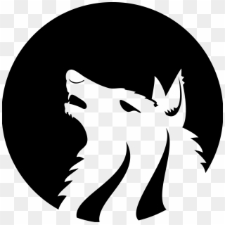 Lone Wolf Png - Wolf Head Silhouette Png Clipart
