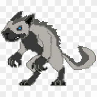 Mahigun The Werewolf - Pixel Werewolf Clipart