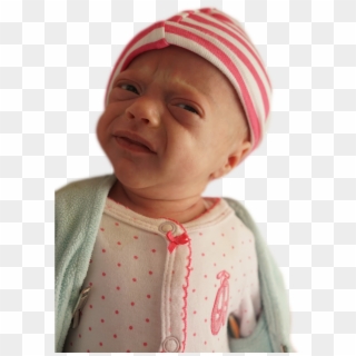 Confused Newborn Baby Clipart