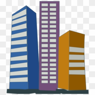 High-rise Building Logo Skyscraper Construction - Real Estate Vectors Png Clipart