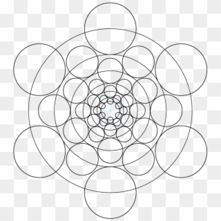 Phi Circles Tattoo Pinterest Circle New Drawings - Sacred Geometry Clipart