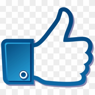 Facebook's Classic Thumbs Up - Like Clipart