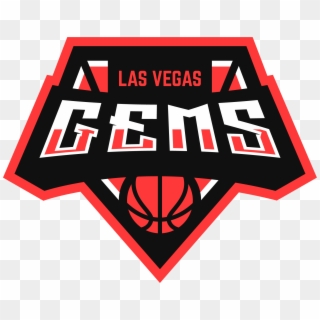Las Vegas Gems - Las Vegas Basketball Logo Clipart