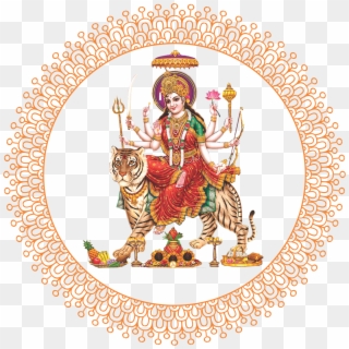 Durga Puja - Jai Mata Di Png Clipart
