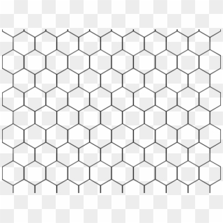 Clip Honeycomb Clipart Black And White - Circle - Png Download