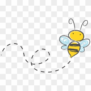 Bumble Bee Download Bee Clip Art Free Clipart Of Honey - Bees Buzzing Clipart - Png Download
