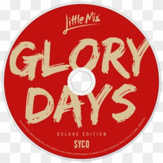 Little Mix Glory Days Cd Disc Image - Glory Days Little Mix Cd Clipart