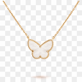 Lucky Alhambra Butterfly Pendant Necklace Clipart 4101401 Pikpng - transparent roblox necklace t shirt