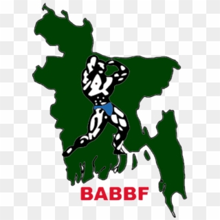 Bangladesh Bodybuilding Federation's Logobangladesh - Black & White Bangladesh Flag Clipart