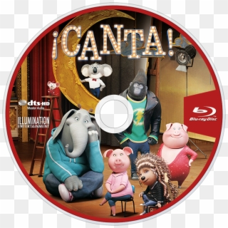 Sing Bluray Disc Image - Sing 2016 All Character Clipart