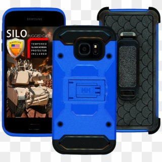 Samsung Galaxy S7 Edge Mm Silo Rugged Case Sea Blue - Smartphone Clipart