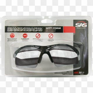 Sas Diamondback Safety Glasses - Goggles Clipart