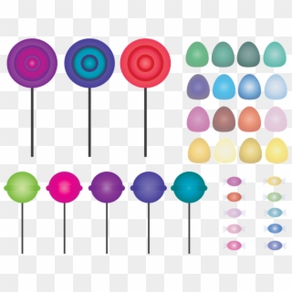 Candy Lollipops Sugar Dessert Food - Lollipop Clipart