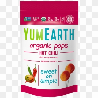 Prod Hot Chili Mango Organic Lollipops Lg@2x - Organic Lollipops Clipart