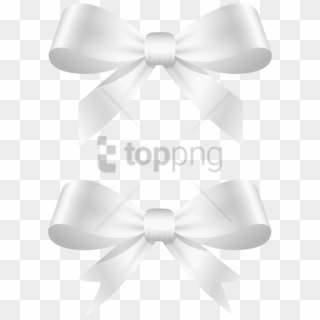 Free Png Ribbon Png Image With Transparent Background - White Bow Png Transparent Clipart