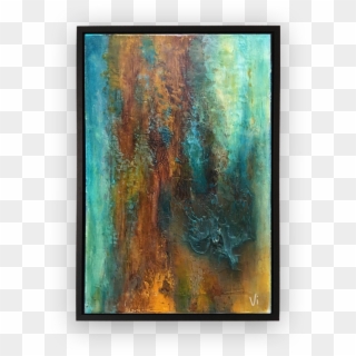 'rusty Teal' Currently Rented - Modern Art Clipart