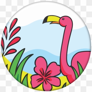 Ps130-01 - Desenhos Para Desenhar Flamingo Clipart