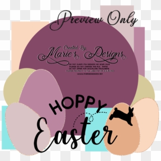 Another Easter Template - Easter Clipart