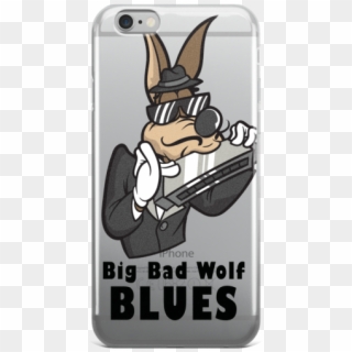 Big Bad Wolf Blues Iphone Case - Iphone Clipart